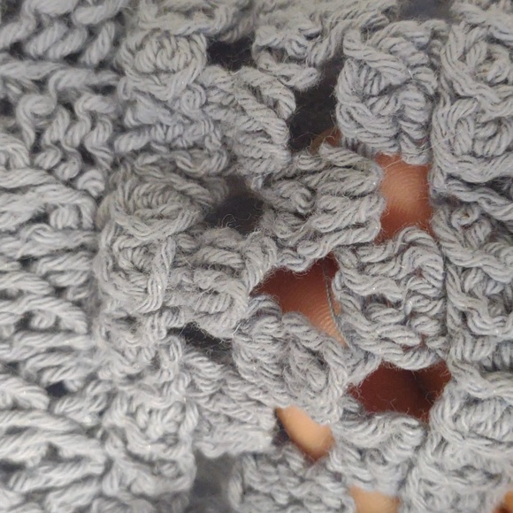 Fairy crochet balletcore ruffle/tulle/tutu flowy blue dress S/M - Picture 8 of 8